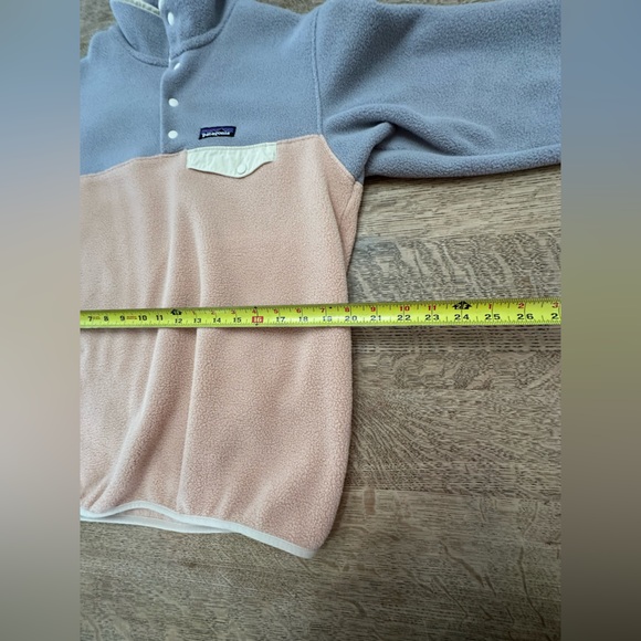 Patagonia Synchilla Snap-T Recycled Fleece Pullover medium pink rosewater gray - Picture 5 of 16